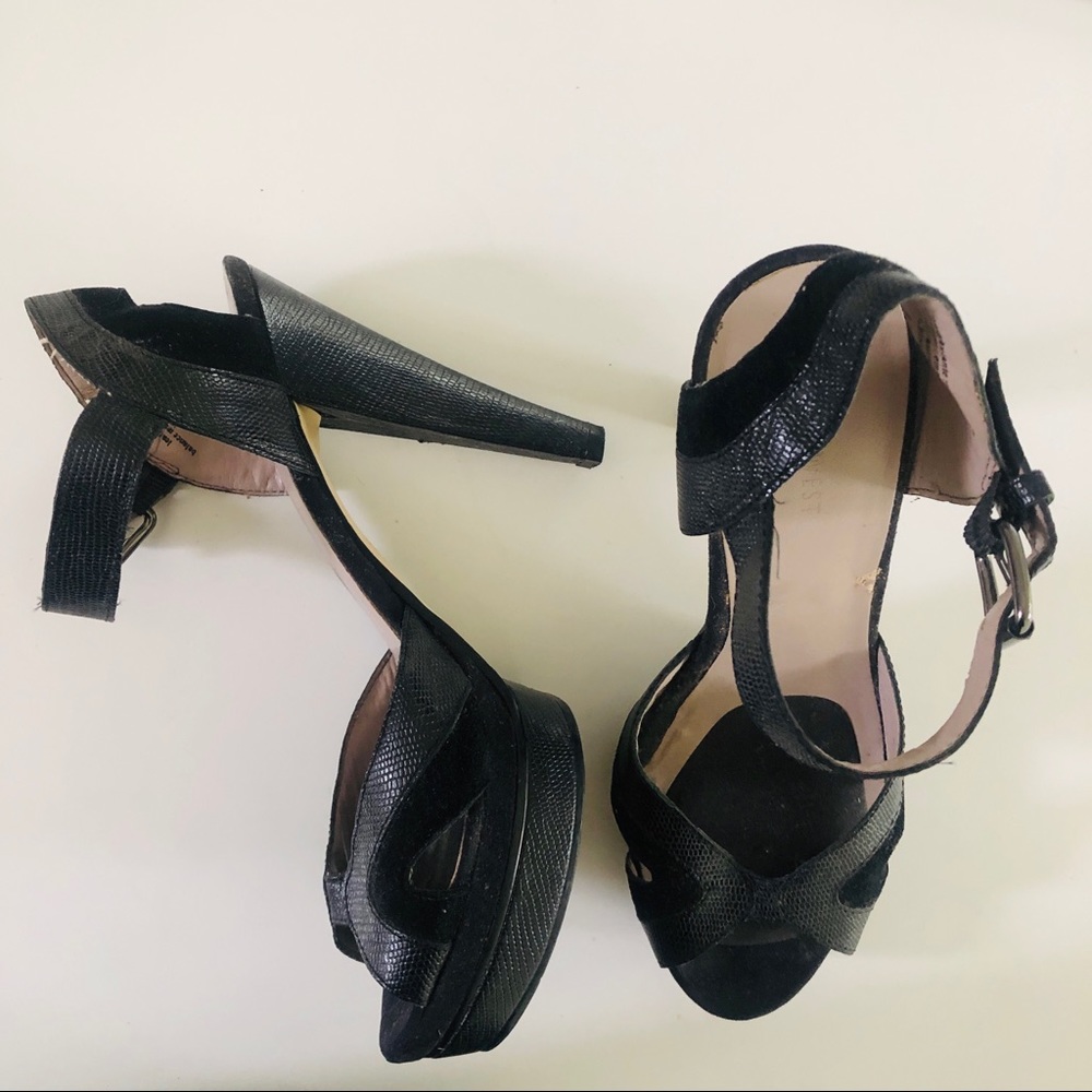 Nine West strappy heels